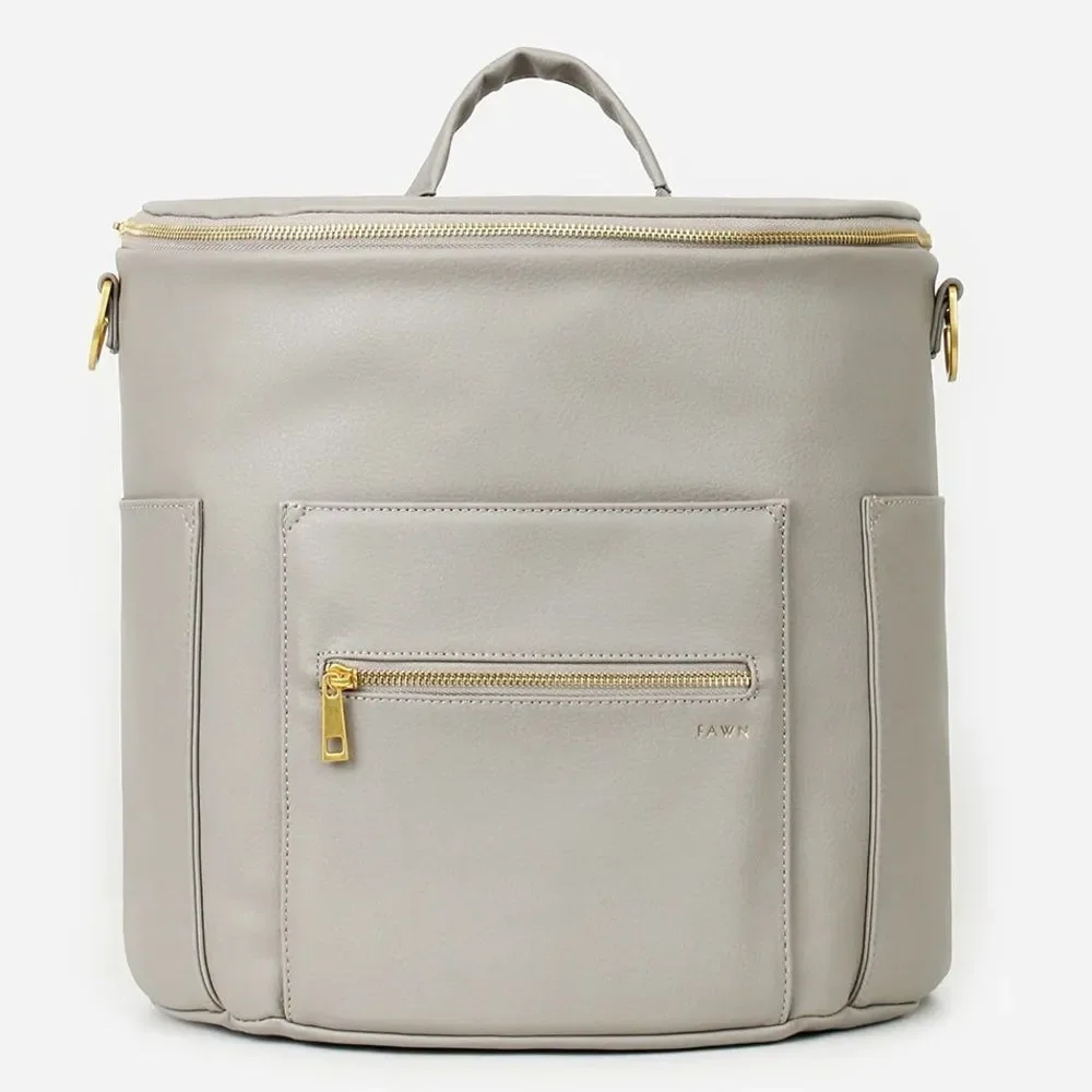 Fawn Design The Original Diaper Bag in Gray
